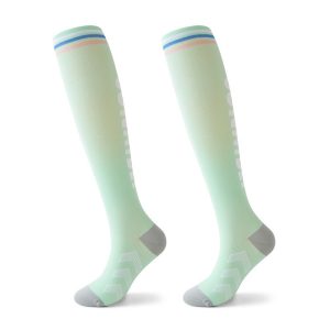 Strong pressure exercise, muscle compression socks, professional pressure socks, running, women's skipping rope, fitness, cyclin