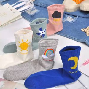 Stocking children women in the middle tube stacking socks